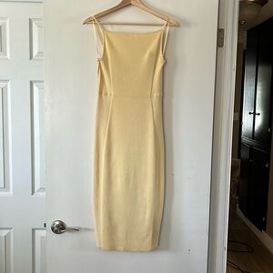 NWOT, BEAUTIFUL EXPRESS BODY CON MIDI DRESS!
